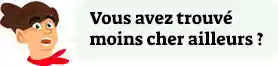 Si vous trouvez moins cher ailleurs, on vous rembourse la différence