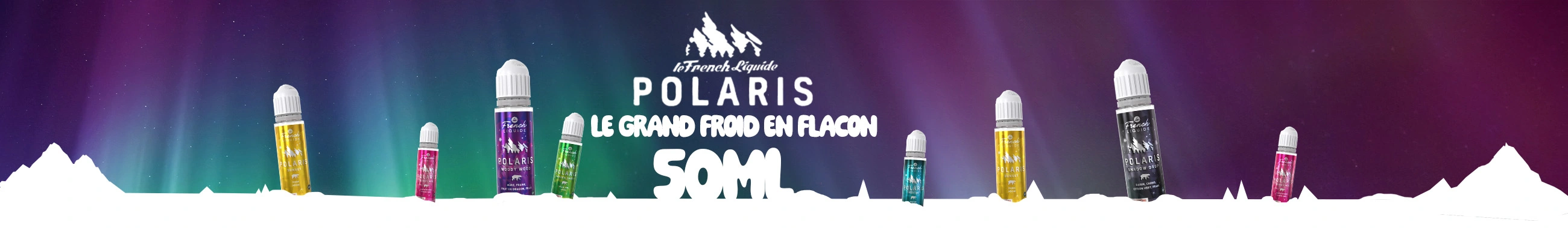 Bannière eliquid polaris 50ml
