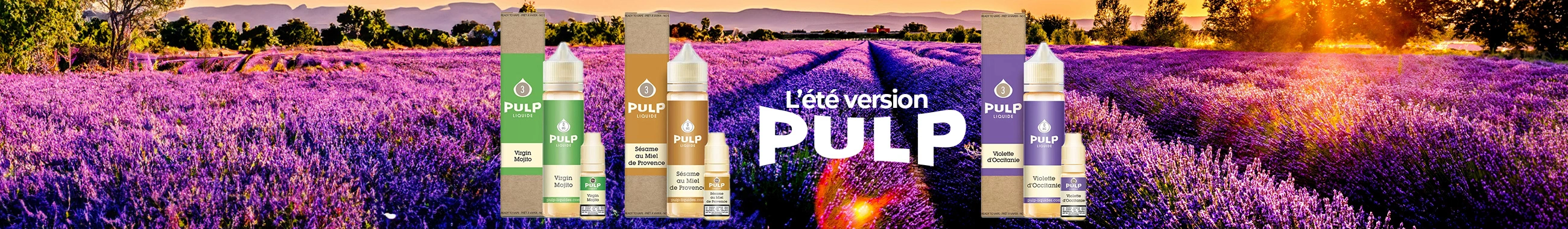 Bannière Nouveautés PULP