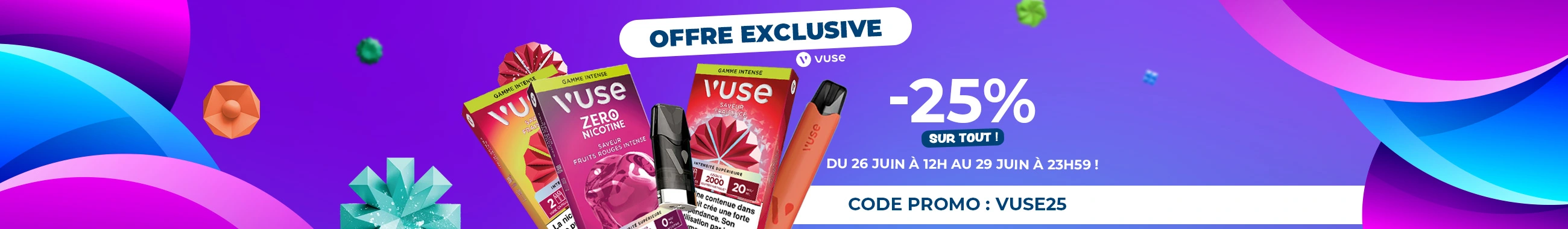Bannière campagne vuse 25%