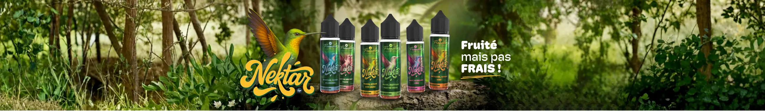 Nektar Eliquides de chez Le French Liquide