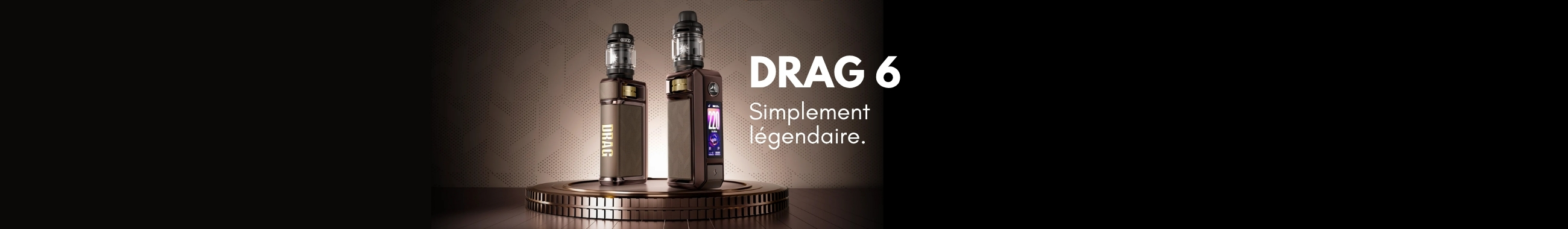E-cigarette Drag 6 de chez Voopoo