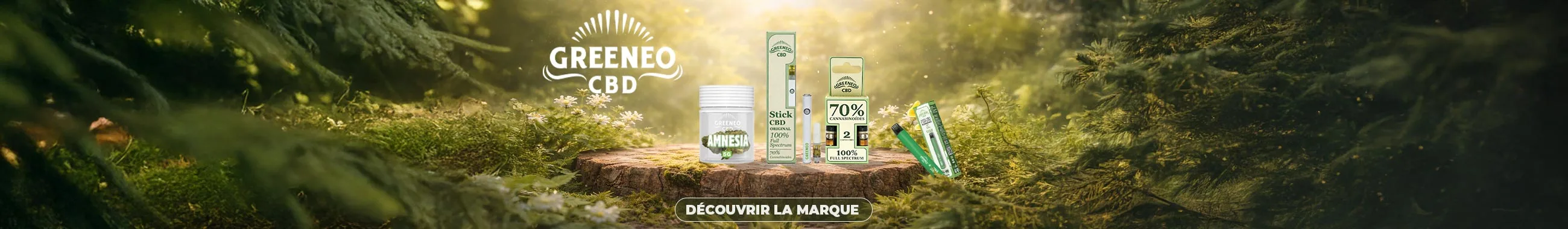 Bannière Greeneo  CBD