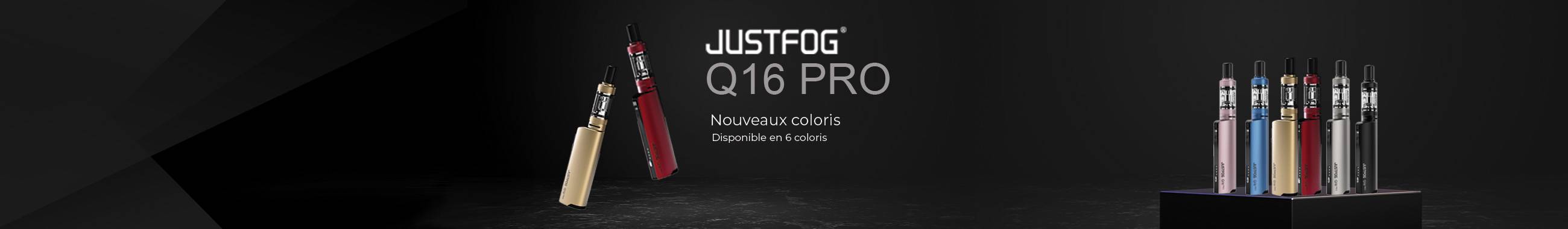 Bannière JustFog Q16pro