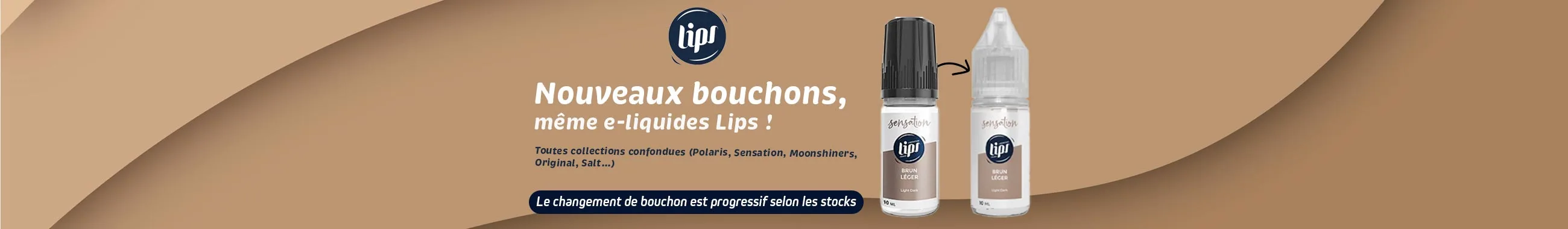 Bannière changement bouchon lips