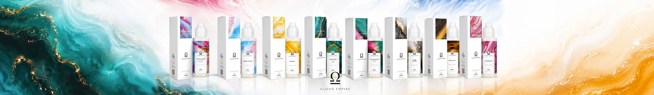 Bannière e-liquides cloud empire