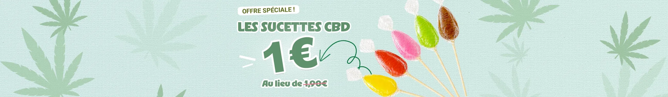 Promo sucette CBD