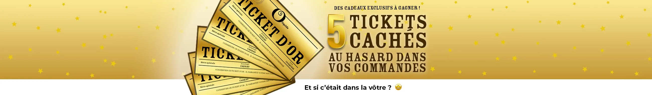 Tickets d'or 2026