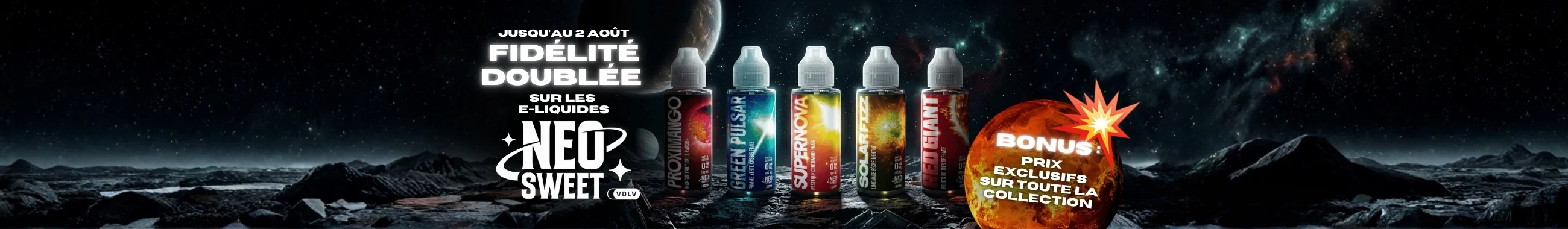 Fidélité doublée pour l'achat d'un Neosweet