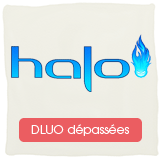 Liquides DLUO Dépassée Halo