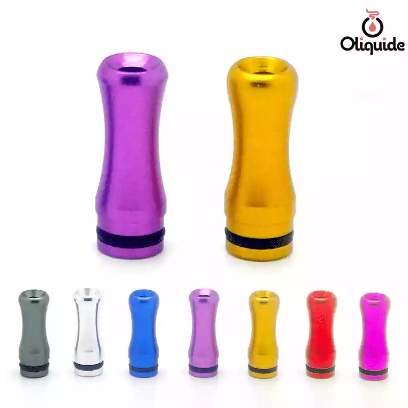 Prenez le temps de découvrir le Drip Tip Goutte d'eau à bec rond