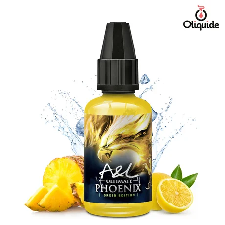 Arômes pour DIY Concentré Phoenix Green Edition Ultimate A&L de la marque Arômes & Liquides