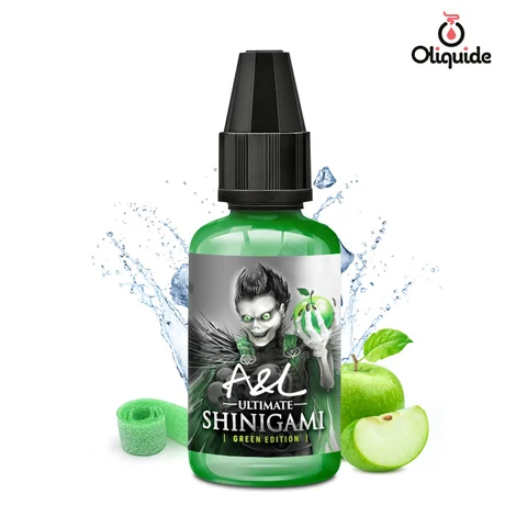 Arômes pour DIY Concentré Shinigami Green Edition Ultimate A&L de la marque Arômes & Liquides