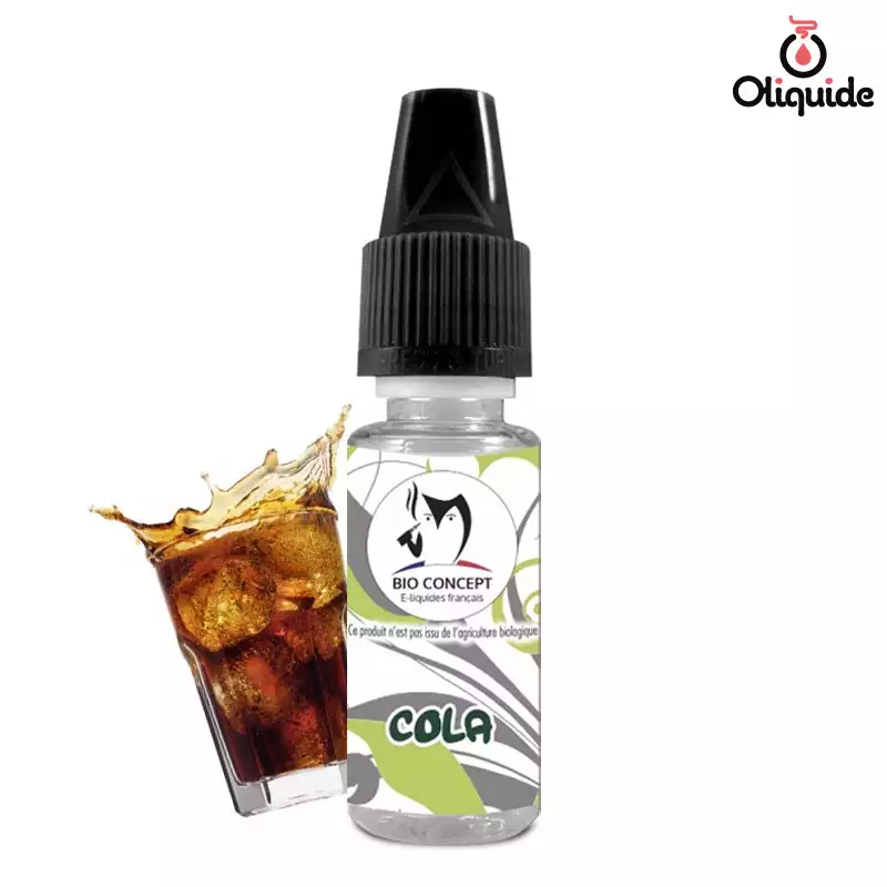 Envisagez le Arôme Cola de Bioconcept comme option de test