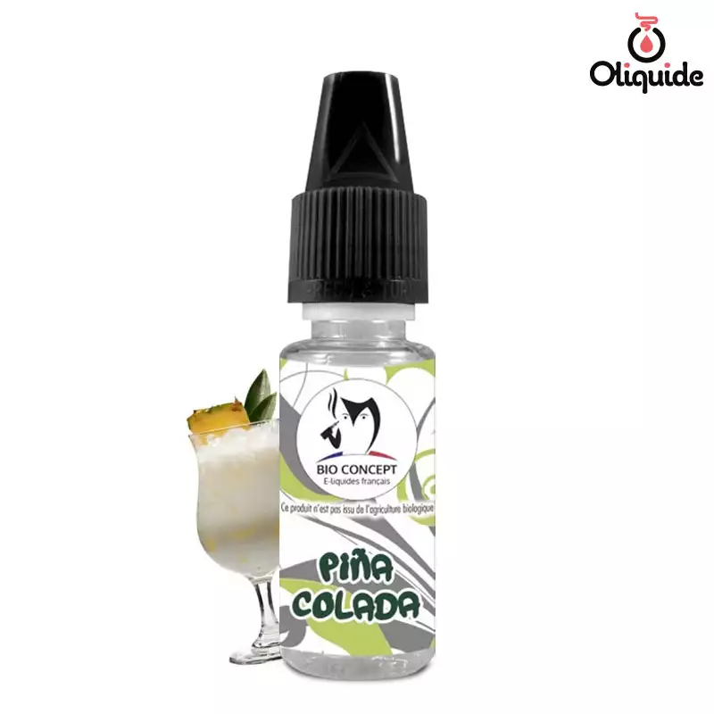 Expérimentez le Arôme Pina Colada de Bioconcept pour des résultats concrets