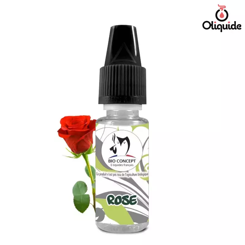 Prenez le temps de tester le Ar&ocirc;me Rose de Rue du vapotage
