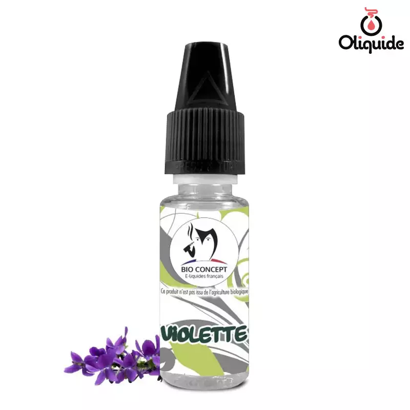 Adaptez-vous au Arôme Violette de Bioconcept et testez-le