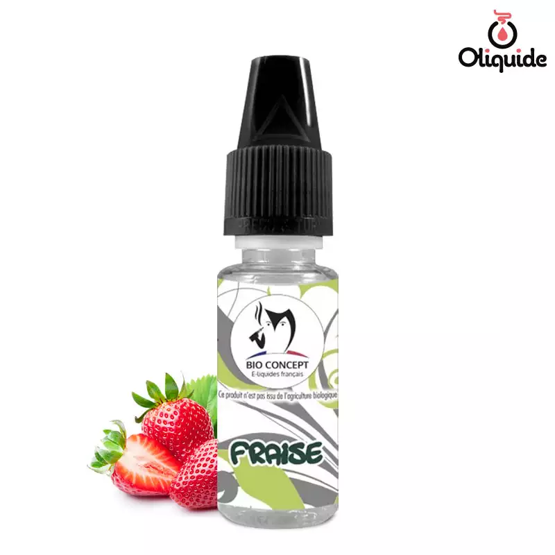 Expérimentez le Arôme Fraise de Bioconcept