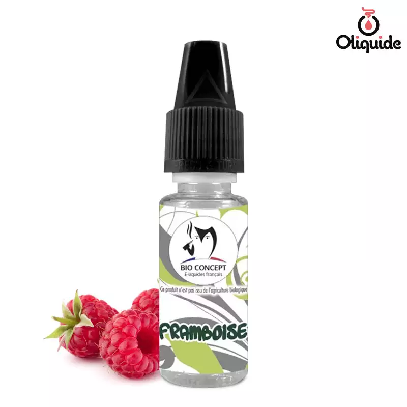 Explorez les différentes options du Arôme Framboise de Bioconcept en les testant