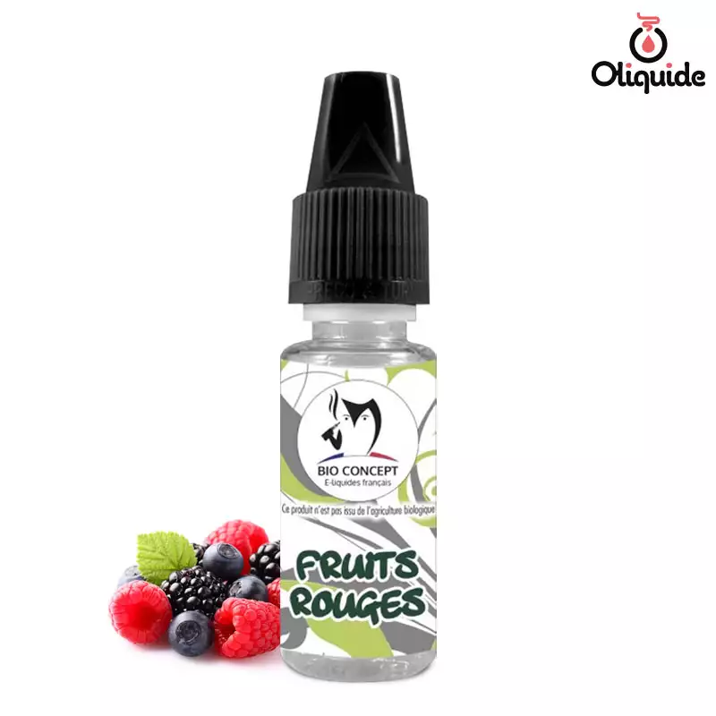Testez le Ar&ocirc;me Fruits Rouges de Bioconcept pour voir s'il répond à vos besoins