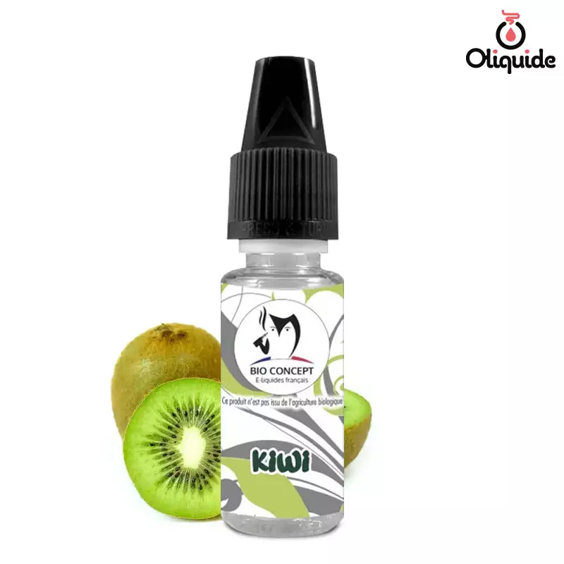 Envisagez le Arôme Kiwi de Bioconcept comme option de test