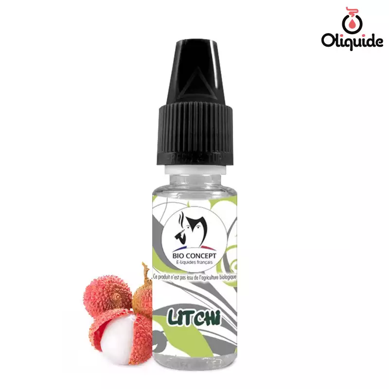 Testez le Ar&ocirc;me Litchi de Bioconcept pour des résultats concrets