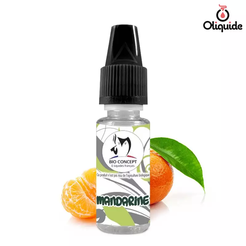 Entraînez-vous avec le Arôme Mandarine de Bioconcept