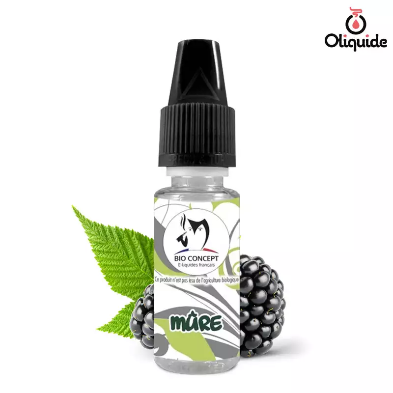 Soyez curieux et essayez le Ar&ocirc;me Mure de Rue du vapotage