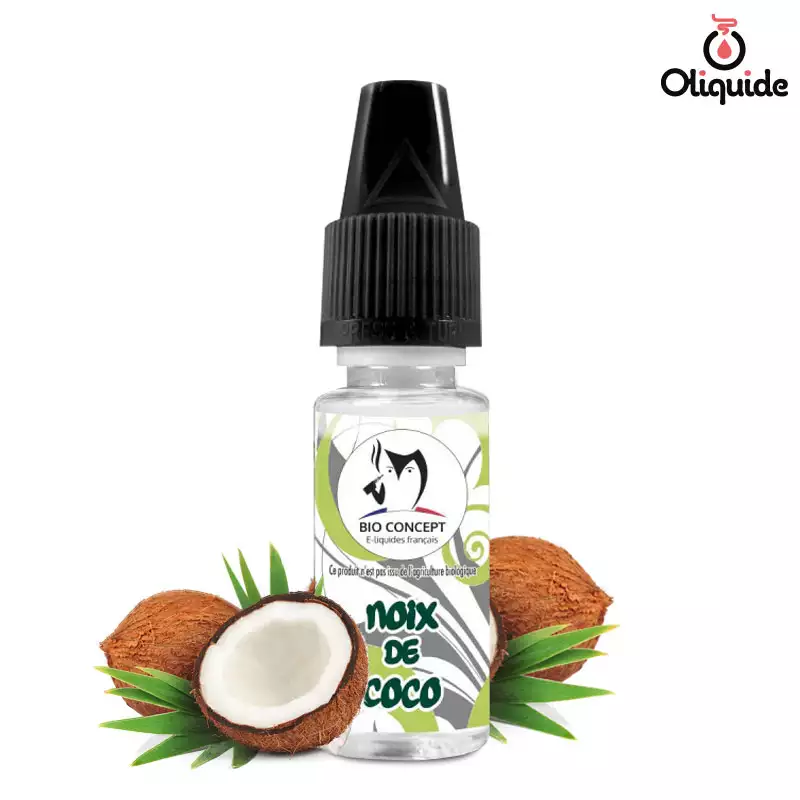 Testez le Ar&ocirc;me Noix de Coco de Bioconcept pour une expérience unique