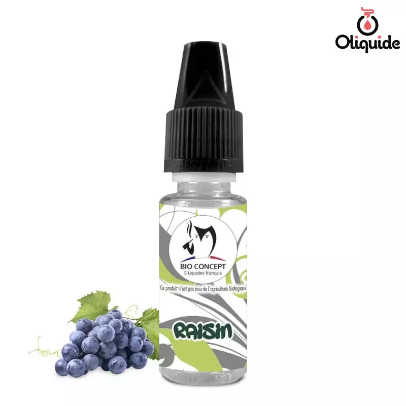Entraînez-vous avec le Arôme Raisin de Bioconcept