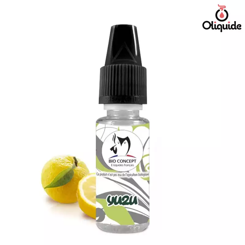 Explorez les fonctionnalités du Ar&ocirc;me Yuzu de Bioconcept en le testant