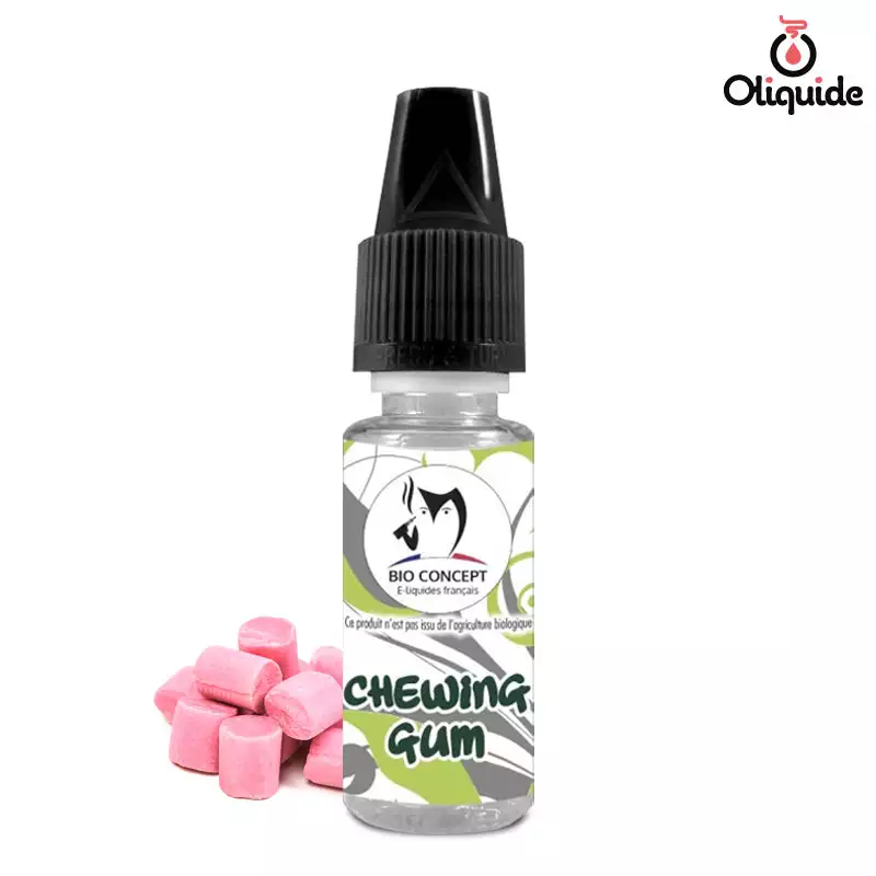 Testez le Arôme Chewing Gum de Bioconcept et observez les résultats obtenus