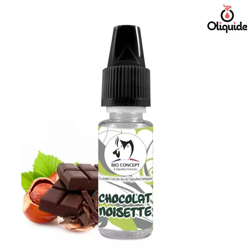 Plongez-vous dans le Arôme Chocolat Noisette de Bioconcept et voyez les résultats