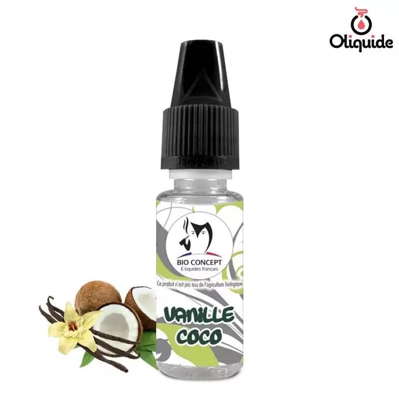 Lancez-vous avec le Arôme Vanille Coco de Bioconcept