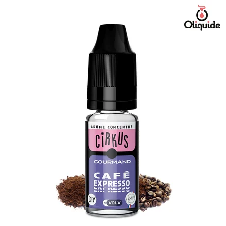 Arômes pour DIY Arôme Café Expresso de la marque Cirkus
