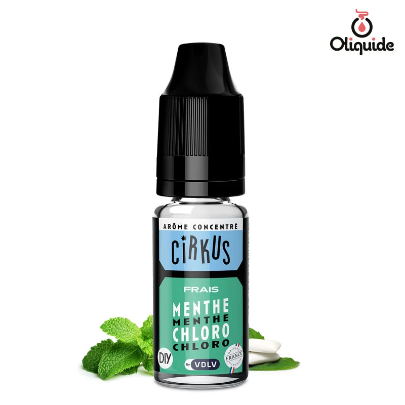 Poussez les limites avec le Arôme Menthe Chlorophylle de Cirkus