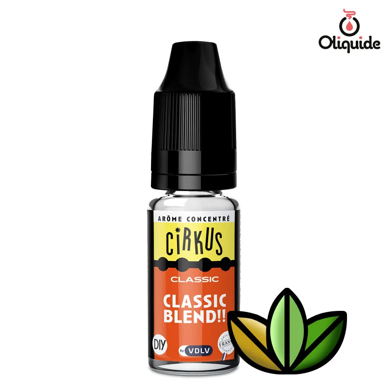 Expérimentez le Arôme Classic Blend de VDLV pour des résultats concrets
