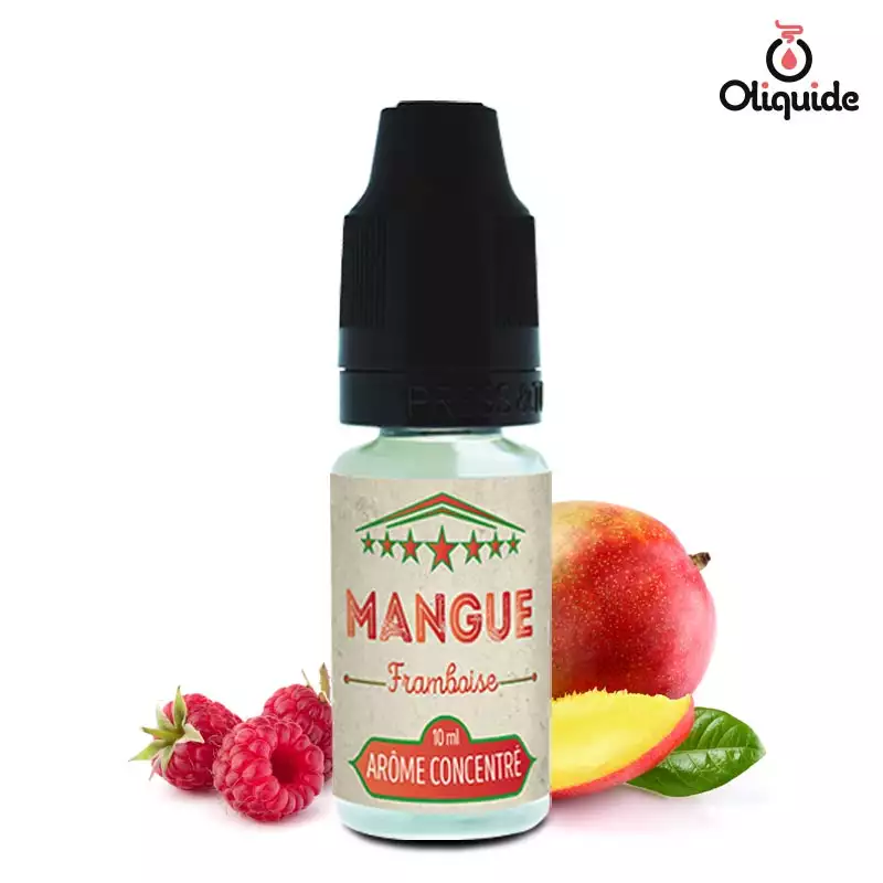 Plongez-vous dans le Arôme DIY Mangue Framboise de Cirkus