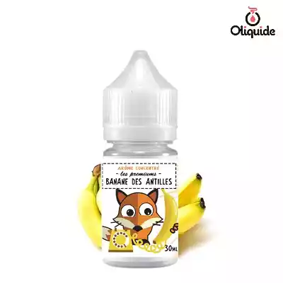 Arômes pour DIY Concentr&eacute; Banane des Antilles de la marque H2O