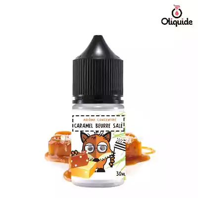 Arômes pour DIY Caramel Beurre Salé de la marque H2O