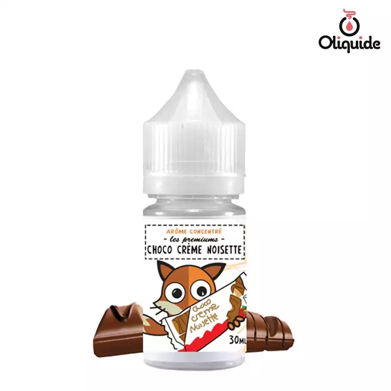 Embarquez pour un voyage avec le Concentré Choco Crème Noisette de H2O