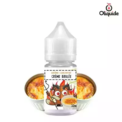 Arômes pour DIY Ar&ocirc;me Cr&egrave;me Brul&eacute;e de la marque H2O