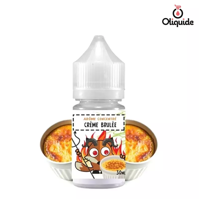 Profitez de l'opportunité de tester le Arôme Crème Brulée de H2O