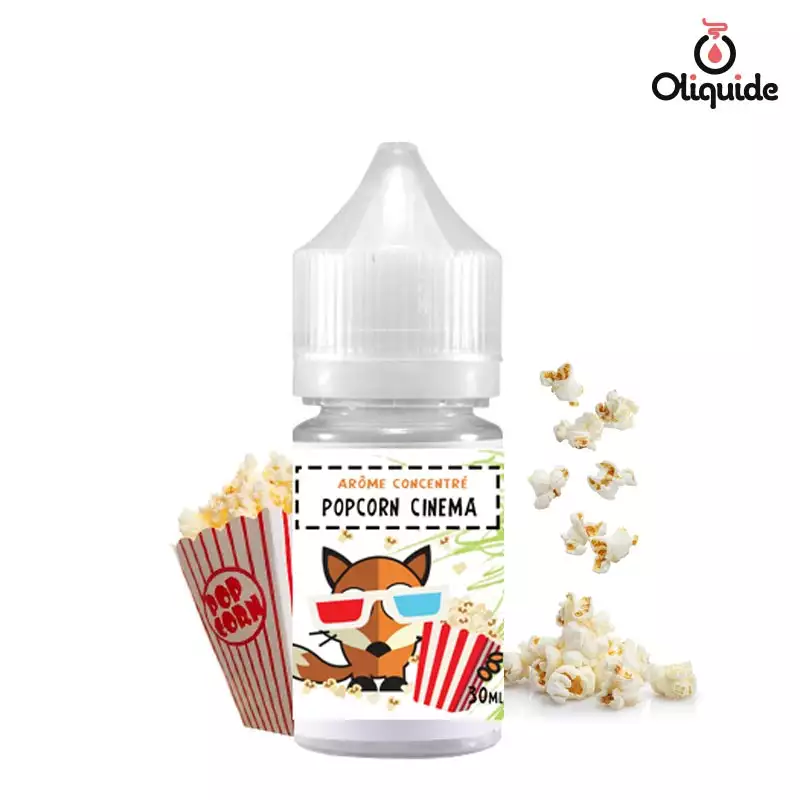Soyez curieux et essayez le Concentré Popcorn Cinema de H2O