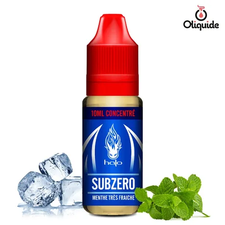 Arômes pour DIY Concentr&eacute; Subzero de la marque Halo