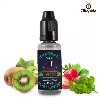 Liquides DLUO Dépassée Arôme DIY Fraise-Kiwi Mix de la marque VDLV