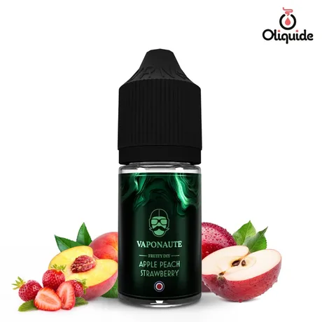 Arômes pour DIY Concentré Apple Beach Strawberry 30 ml de la marque Alfaliquid