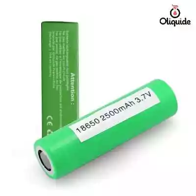 Batteries Accu Samsung 18650 - 25R - 2500mAh - 35A de la marque Samsung