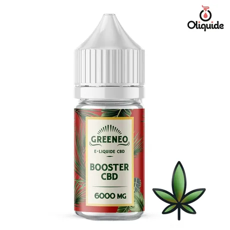 Booster CBD Super Booster CBD Greeneo 30 ml - 6000 mg de la marque Greeneo