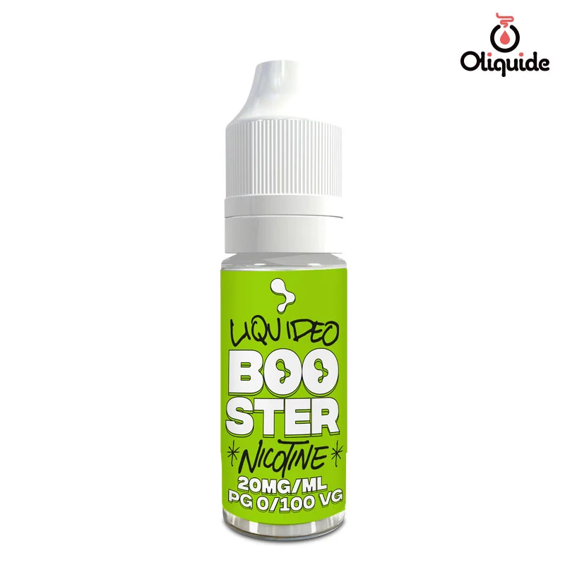 Passez du temps à tester le Booster 0/100 Liquideo de Liquidéo